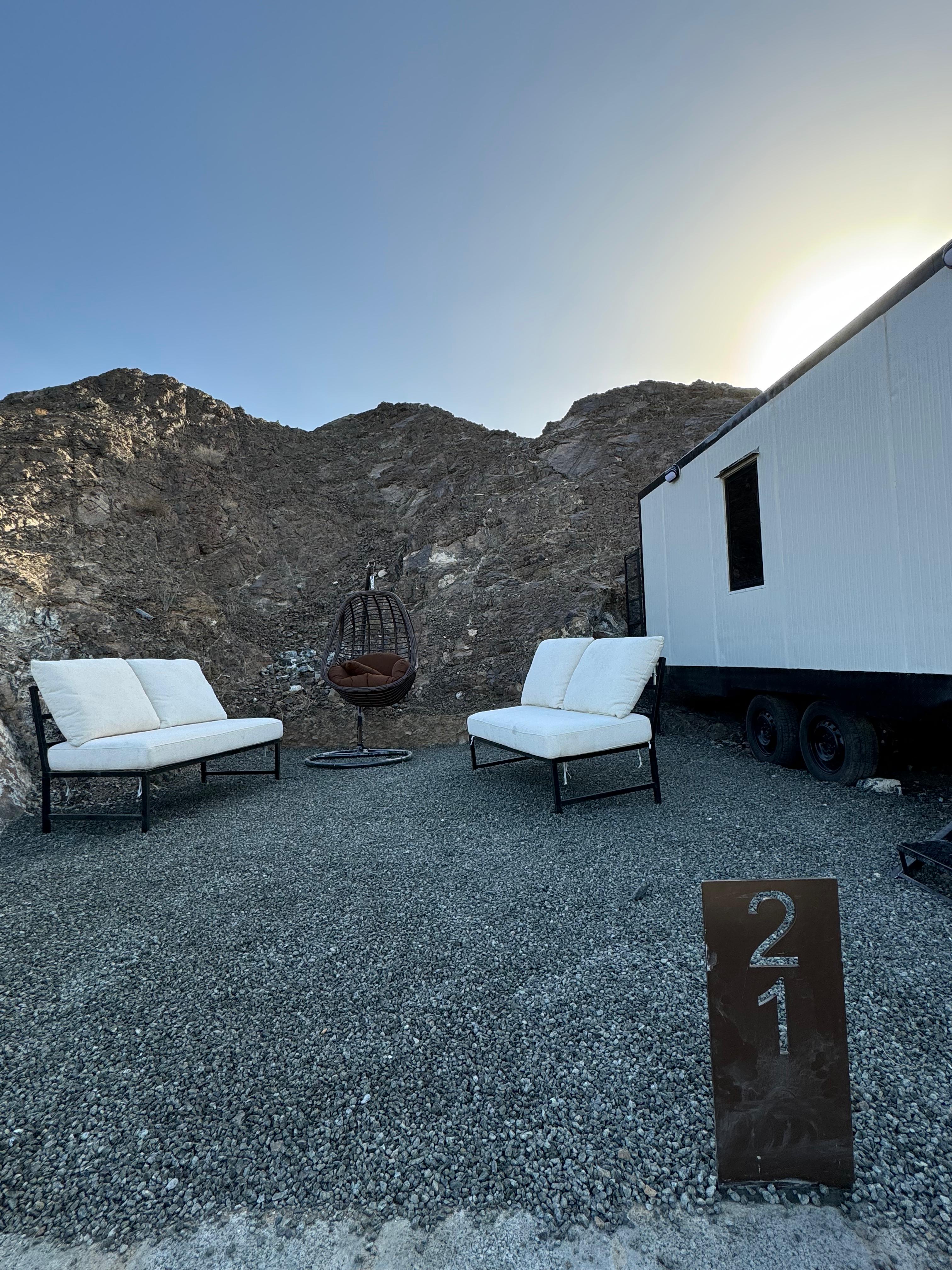 Camp aerial view